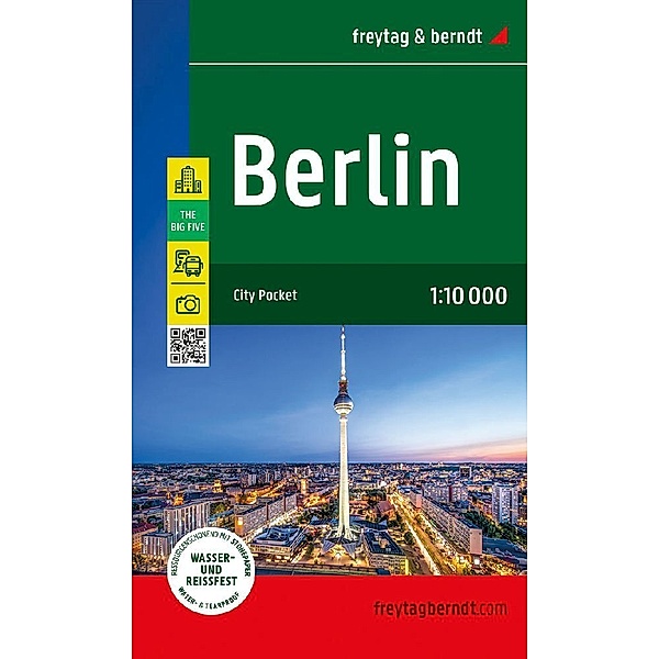 Berlin, Stadtplan 1:10.000, freytag & berndt