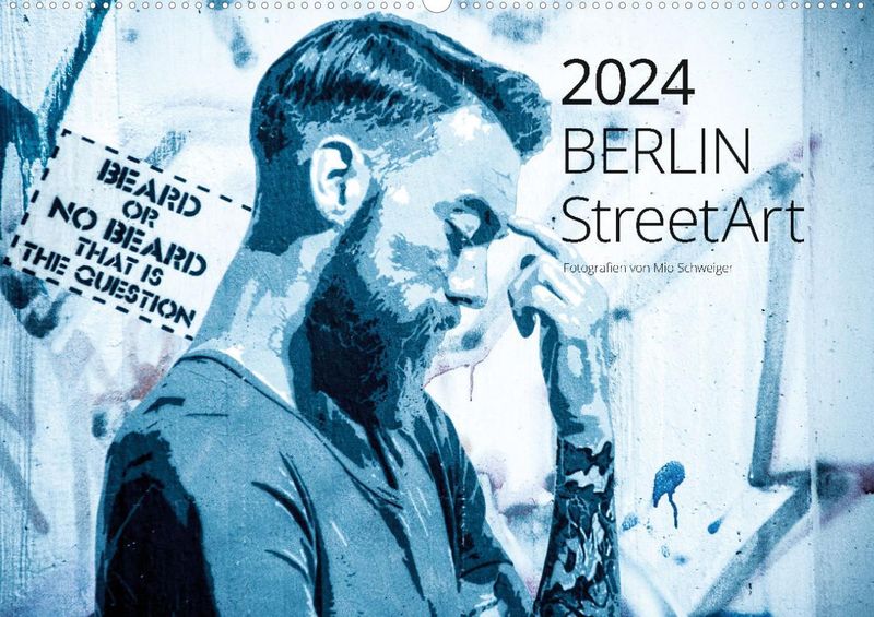 Berlin StreetArt 2024 Wandkalender 2024 DIN A2 quer Kalender bestellen