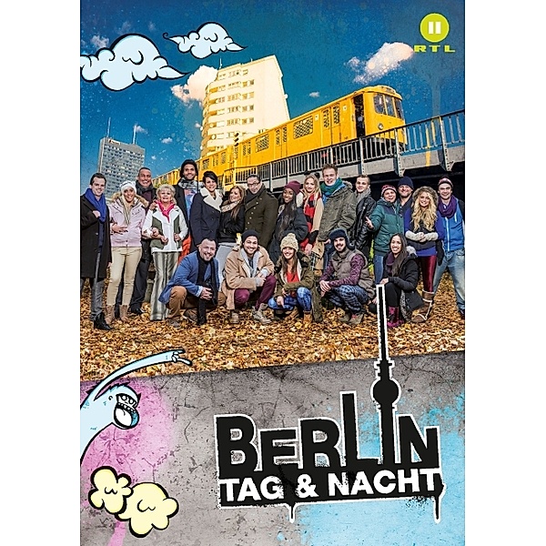 Berlin - Tag & Nacht - Posterbuch (Tischaufsteller DIN A5 hoch), RTL2 Fernsehen GmbH