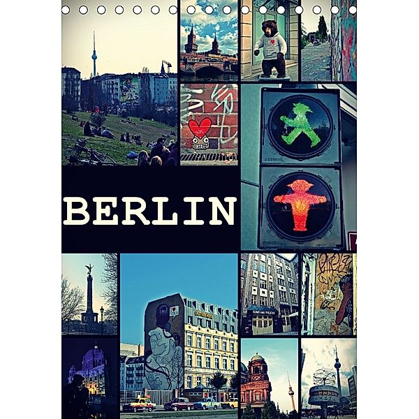 BERLIN / vertikal (Tischkalender 2018 DIN A5 hoch), Stephanie Büttner