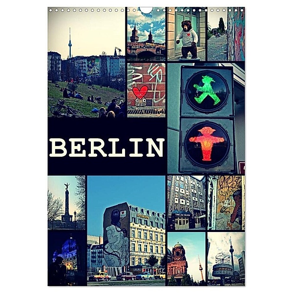 BERLIN / vertikal (Wandkalender 2024 DIN A3 hoch), CALVENDO Monatskalender, Stephanie Büttner