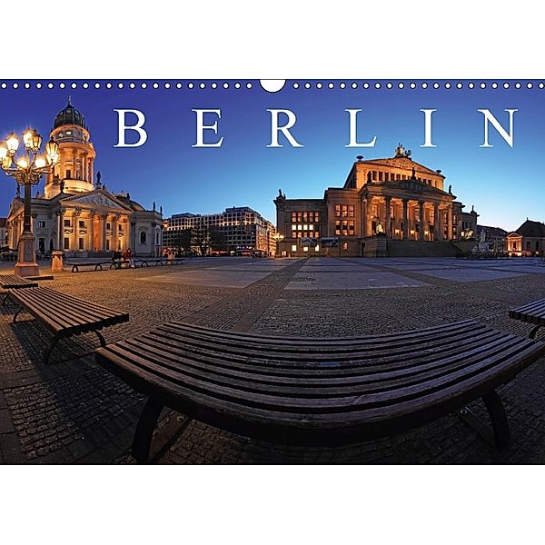 Berlin zur blauen Stunde (Wandkalender 2018 DIN A3 quer), Frank Herrmann