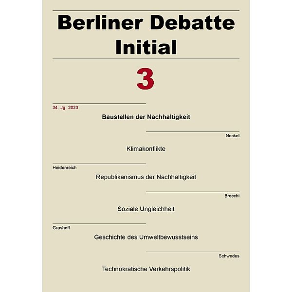 Berliner Debatte Initial 34 (2023) 3