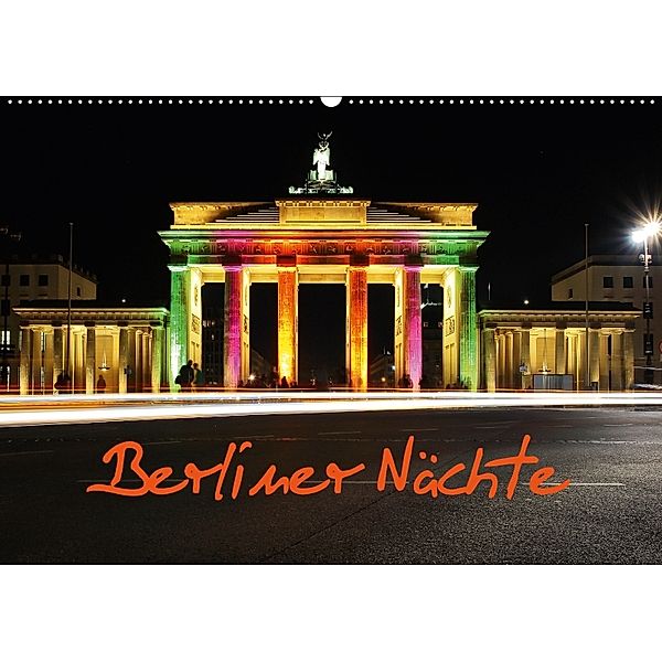 Berliner Nächte (Wandkalender 2018 DIN A2 quer), Frank Herrmann