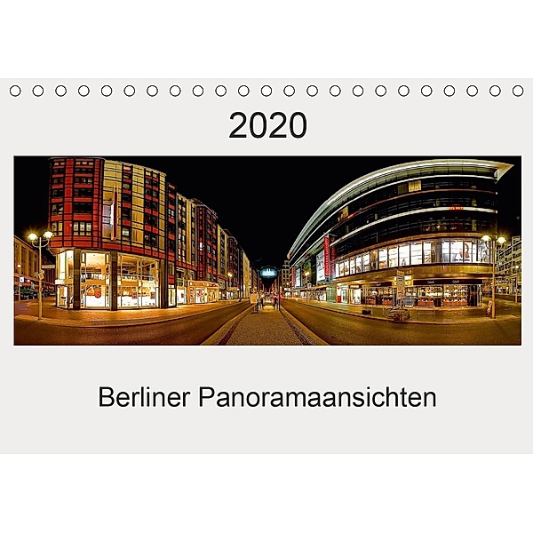 Berliner Panoramaansichten 2020 (Tischkalender 2020 DIN A5 quer)