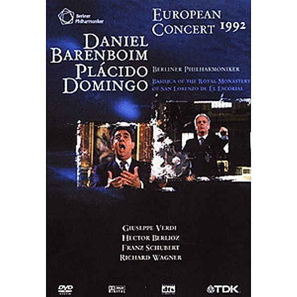 Berliner Philharmoniker - Europakonzert 1992, Madrid, Barenboim, Domingo, Bp