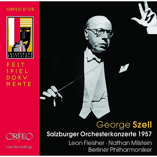 Berliner Philharmoniker,Orchesterkonzerte, Leon Fleisher, Nathan Milstein, George Szell