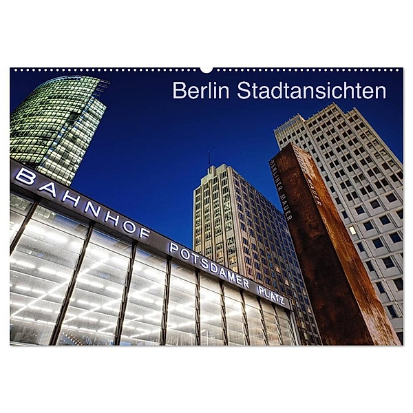 Berliner Stadtansichten (Wandkalender 2024 DIN A2 quer), CALVENDO Monatskalender, Marcus Klepper