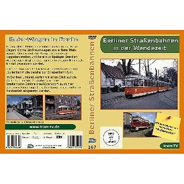 Berliner Straßenbahnen in der Wendezeit/DVD