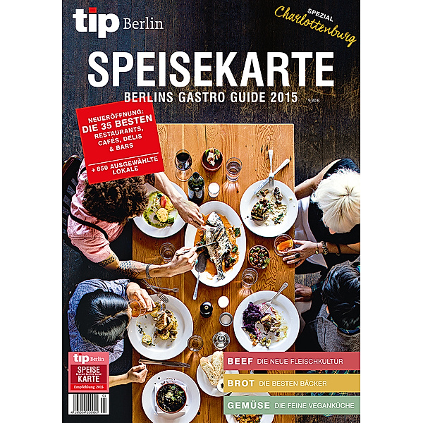 Berlins Gastro Guide - Speisekarte 2015