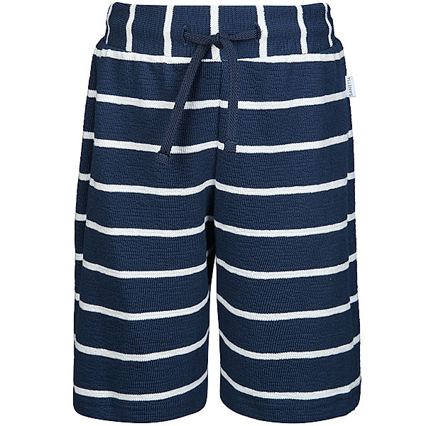 Sanetta Bermuda-Shorts DEEP SEA STRIPED in blue air