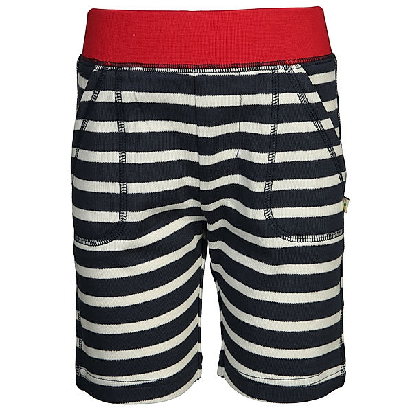 frugi Bermuda-Shorts FAVOURITE gestreift in navy