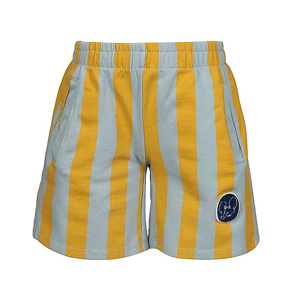 Bobo Choses Bermuda-Shorts STRIPED in safran/nebelblau