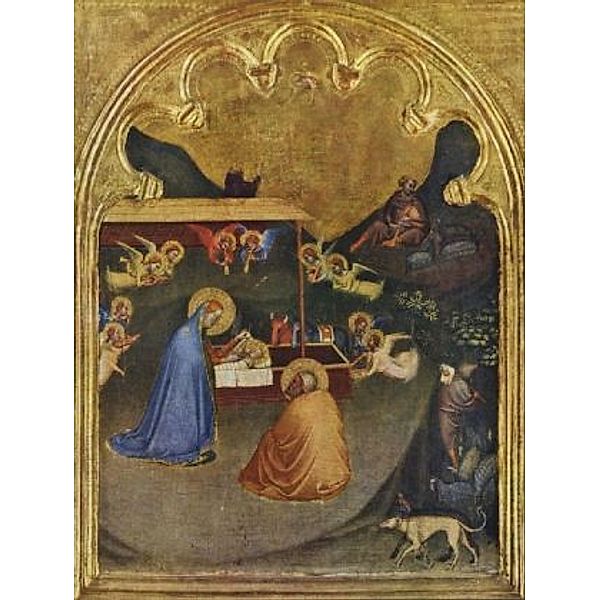 Bernardo Daddi - Marienaltar aus San Pancrazio, Szene: Die Krippe - 2.000 Teile (Puzzle)