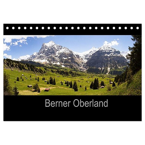 Berner Oberland (Tischkalender 2024 DIN A5 quer), CALVENDO Monatskalender, Alexander Kulla