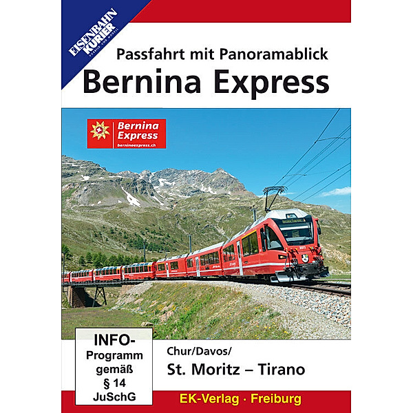 Bernina Express - Passfahrt mit Panoramablick,DVD-Video