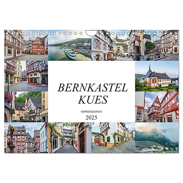 Bernkastel Kues Impressionen (Wandkalender 2025 DIN A4 quer), CALVENDO Monatskalender, Calvendo, Dirk Meutzner