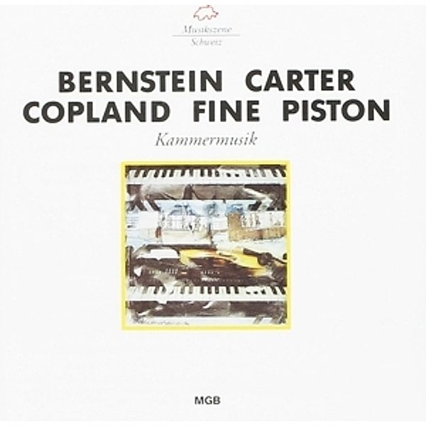 Bernstein/Carter/Copland, Eduard Brunner, Amati Quartett