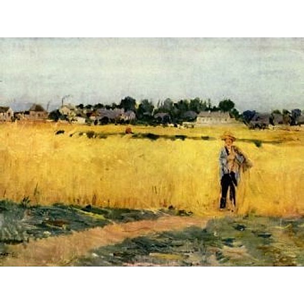 Berthe Morisot - Kornfeld - 100 Teile (Puzzle)
