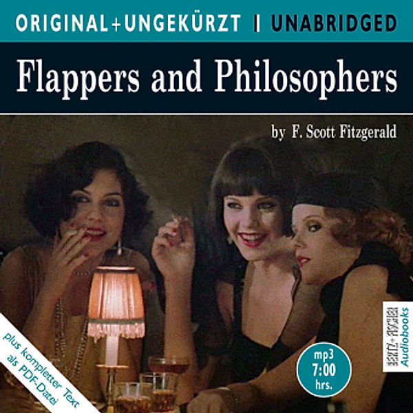 Bertz + Fischer Audiobooks - Flappers and Philosophers, 1 MP3-CD, F. Scott Fitzgerald