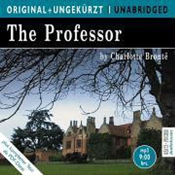 Bertz + Fischer Audiobooks - The Professor, MP3-CD, Charlotte Brontë