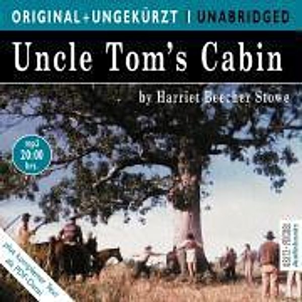 Bertz + Fischer Audiobooks - Uncle Tom's Cabin, 2 MP3-CDs, Harriet Beecher-Stowe