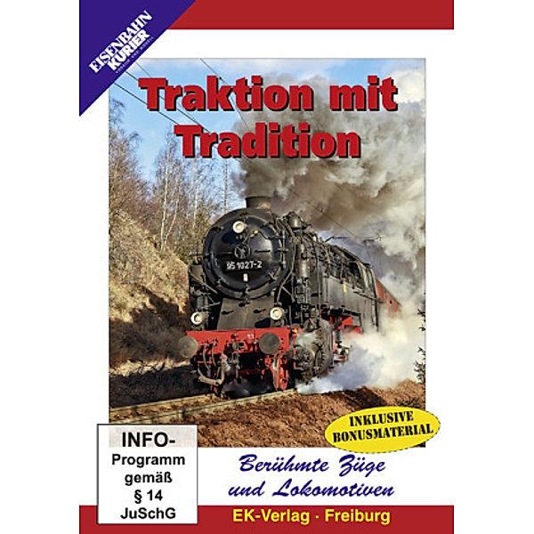 Berühmte Züge und Lokomotiven: Traktion mit Tradition, DVD-Video