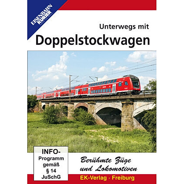 Berühmte Züge und Lokomotiven: Unterwegs mit dem Doppelstockwagen, DVD-Video