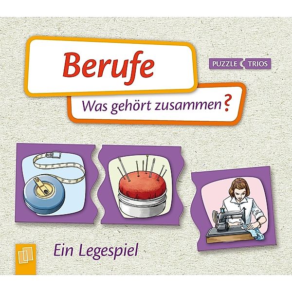 Verlag an der Ruhr Berufe-Puzzle - Was gehört zusammen?, Redaktionsteam Verlag an der Ruhr