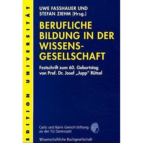 Berufliche Bildung in der Wissensgesellschaft