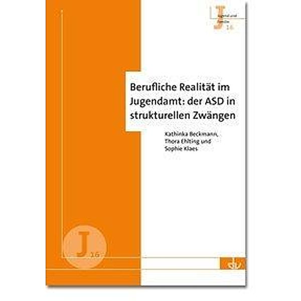 Berufliche Realität im Jugendamt: der ASD in strukturellen Zwängen, Kathinka Beckmann, Thora Ehlting, Sophie Klaes