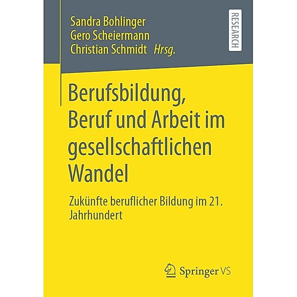 Berufsbildung, Beruf und Arbeit im gesellschaftlichen Wandel