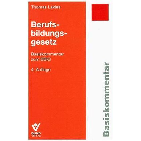 Berufsbildungsgesetz, Thomas Lakies