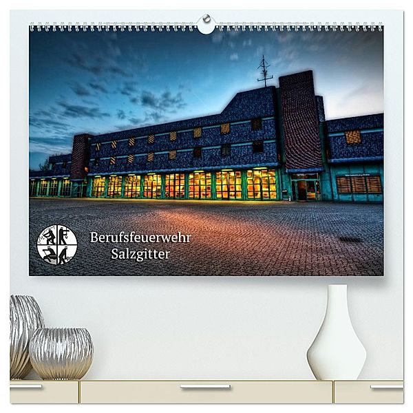 Berufsfeuerwehr Salzgitter (hochwertiger Premium Wandkalender 2025 DIN A2 quer), Kunstdruck in Hochglanz, Calvendo, Markus Will