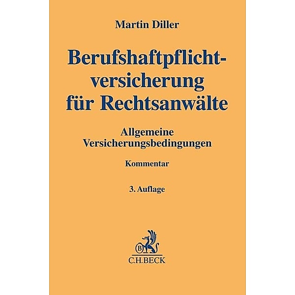 Berufshaftpflichtversicherung für Rechtsanwälte, Martin Diller