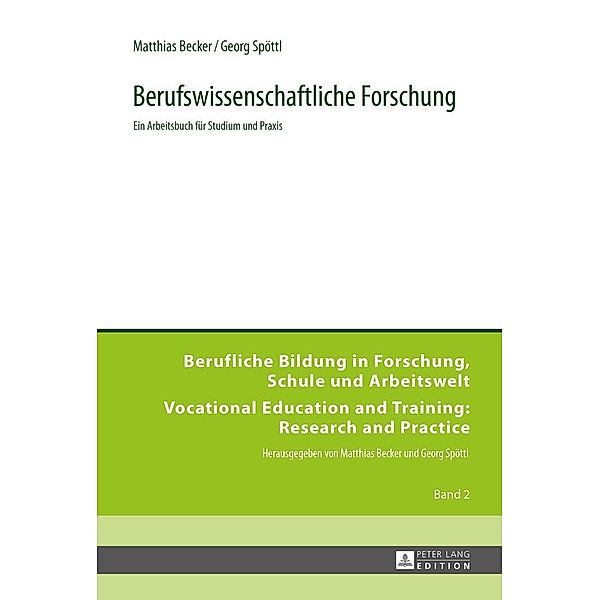 Berufswissenschaftliche Forschung, Becker Matthias Becker