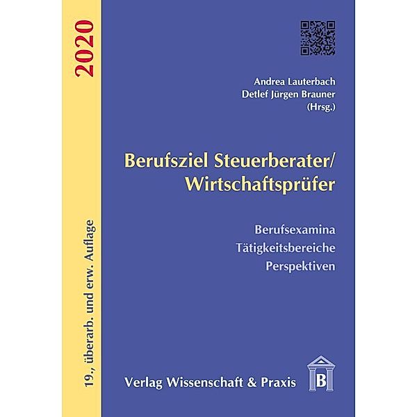 Berufsziel Steuerberater/Wirtschaftsprüfer 2020.