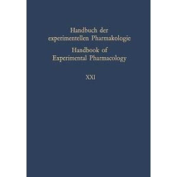 Beryllium / Handbook of Experimental Pharmacology Bd.21, G. Kimmerle