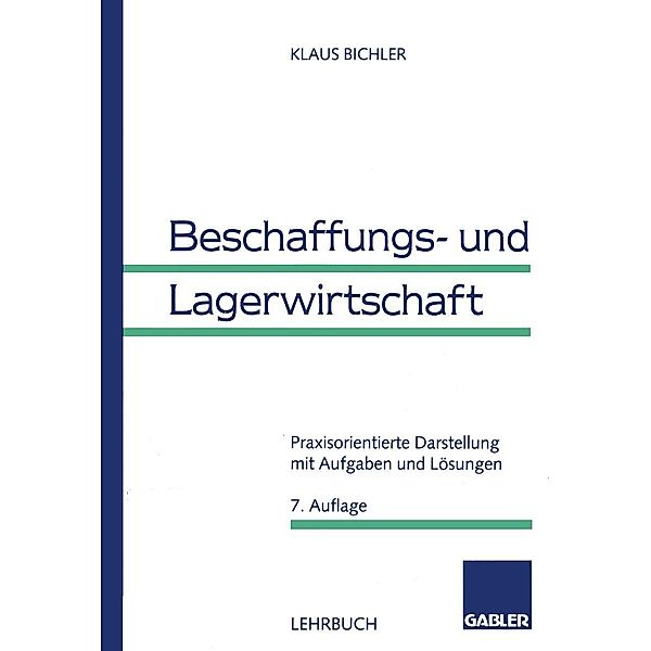 Beschaffungs- und Lagerwirtschaft, Klaus Bichler