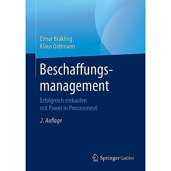 Beschaffungsmanagement, Elmar Bräkling, Klaus Oidtmann