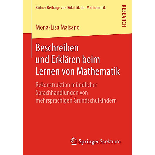 Beschreiben und Erklären beim Lernen von Mathematik, Mona-Lisa Maisano