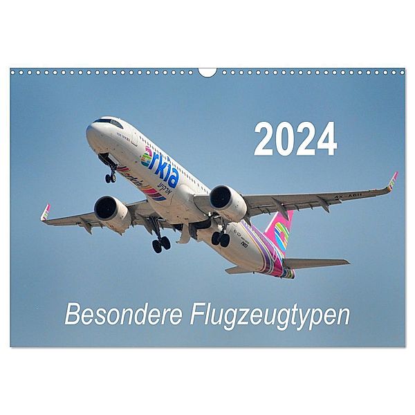 Besondere Flugzeugtypen (Wandkalender 2024 DIN A3 quer), CALVENDO Monatskalender, Matthias Merz