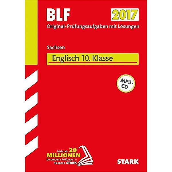 Besondere Leistungsfeststellung 2017 - Sachsen - Englisch 10. Klasse mit MP3-CD