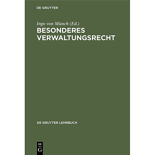 Besonderes Verwaltungsrecht