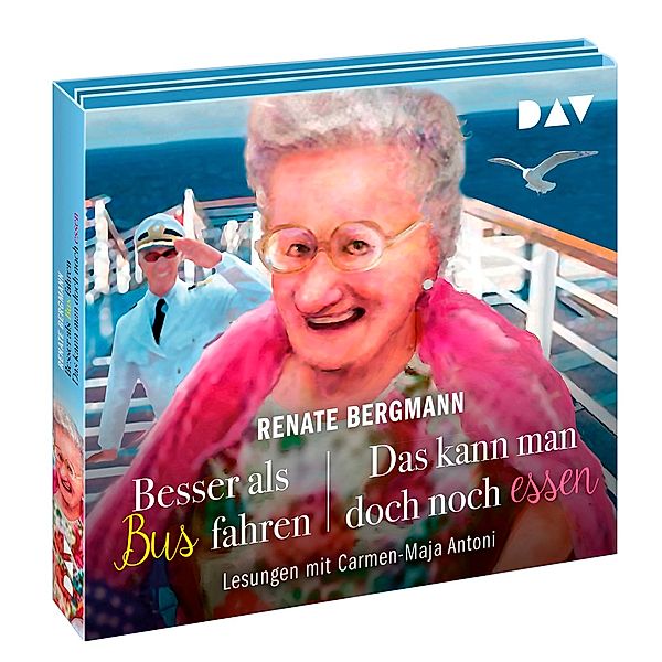 Besser als Bus fahren / Das kann man doch noch essen,5 Audio-CDs, Renate Bergmann