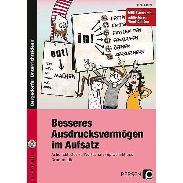 Besseres Ausdrucksvermögen im Aufsatz 8.-10. Kl., m. 1 CD-ROM, Birgit Lascho