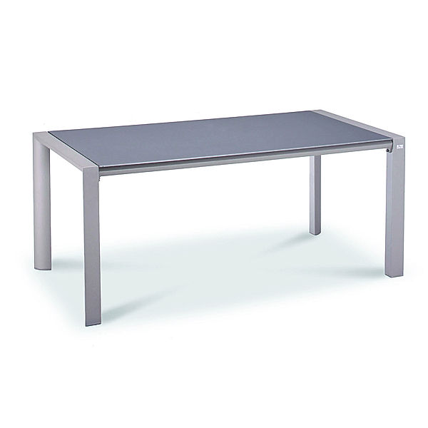 Best Alu-Tisch Barolo, rechteckig, Größe 180x90 cm (Farbe: taupe)