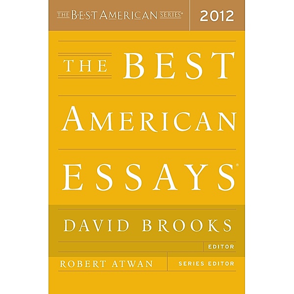 Best American Essays 2012 / The Best American Series (R)