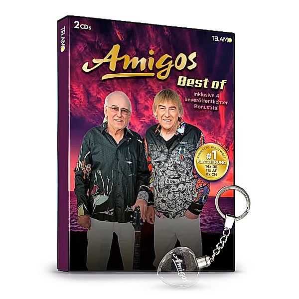 Best Of (2 CDs) (Exklusive Version mit Schlüsselanhänger), Amigos