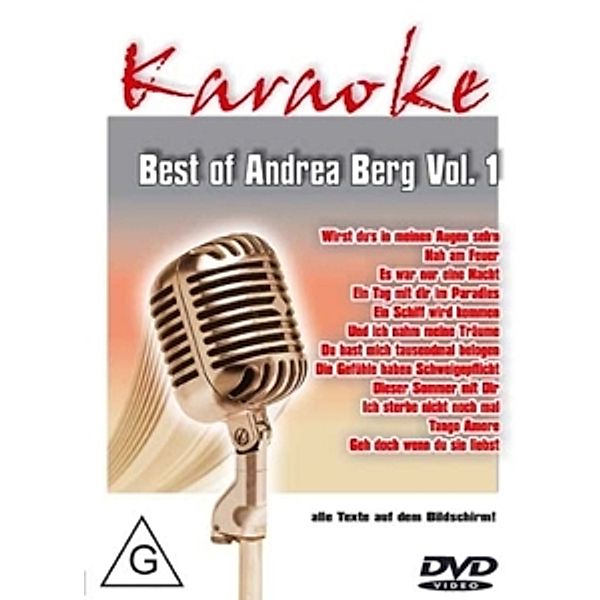 Best Of Andrea Berg, Karaoke, Various